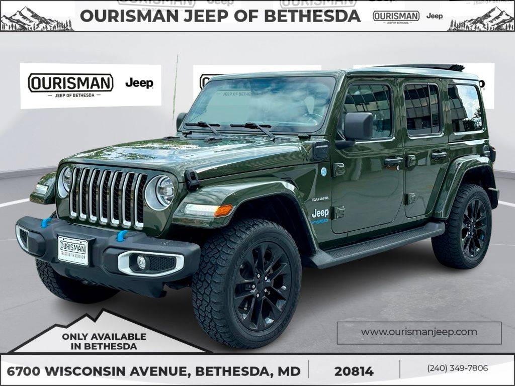 2022 Jeep Wrangler Sahara 4xe — SUV — 42,155 mi — Bethesda, MD