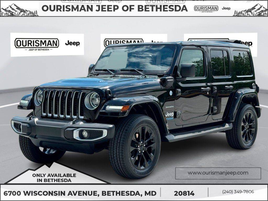 2021 Jeep Wrangler Sahara 4xe — SUV — 29,262 mi — Bethesda, MD