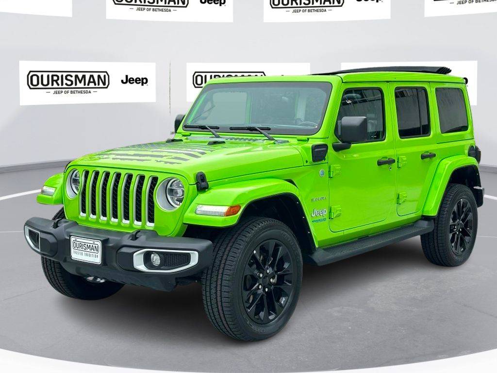 2021 Jeep Wrangler Sahara 4xe — SUV — 35,496 mi — Bethesda, MD