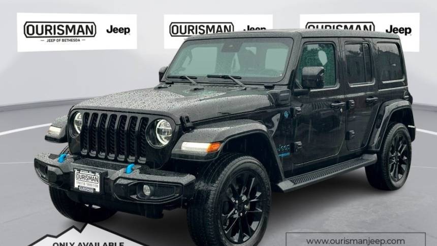 2021 Jeep Wrangler Sahara High Altitude 4xe — SUV — 18,058 mi — Bethesda, MD