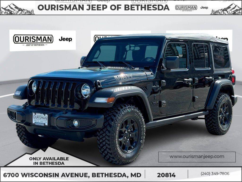 2021 Jeep Wrangler Willys Sport — SUV — 11,940 mi — Bethesda, MD
