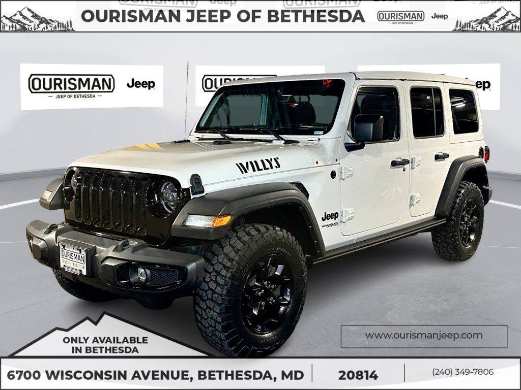 2021 Jeep Wrangler Willys — SUV — 40,527 mi — Bethesda, MD