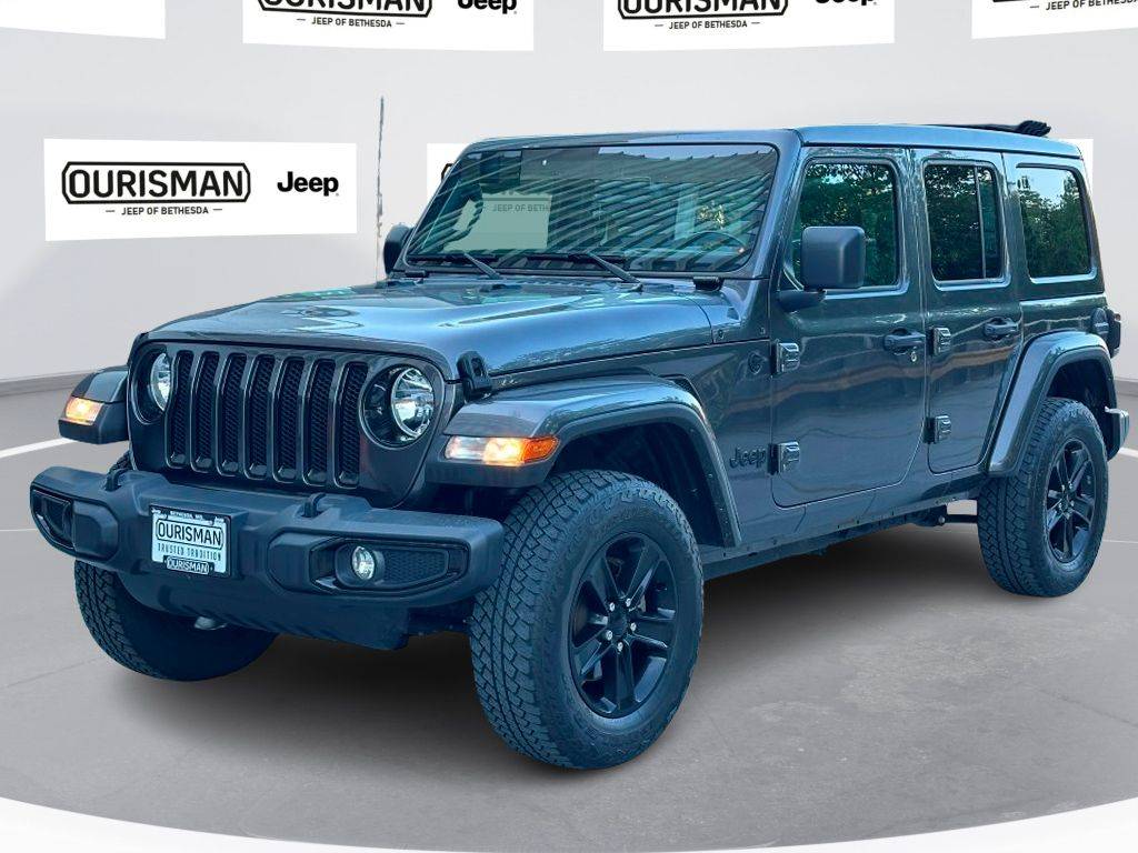2021 Jeep Wrangler Sahara Altitude — SUV — 53,657 mi — Bethesda, MD