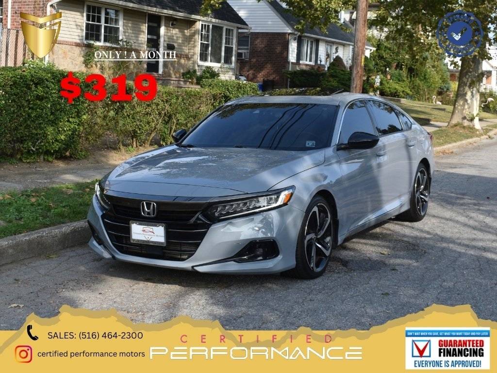 2021 Honda Accord Sport — Sedan — 63,030 mi — Valley Stream, NY