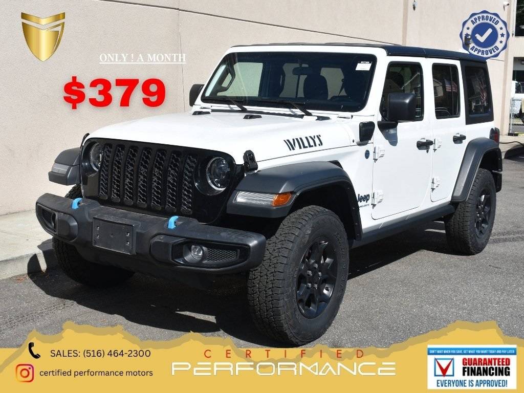 2023 Jeep Wrangler 4xe — SUV — 55,528 mi — Valley Stream, NY