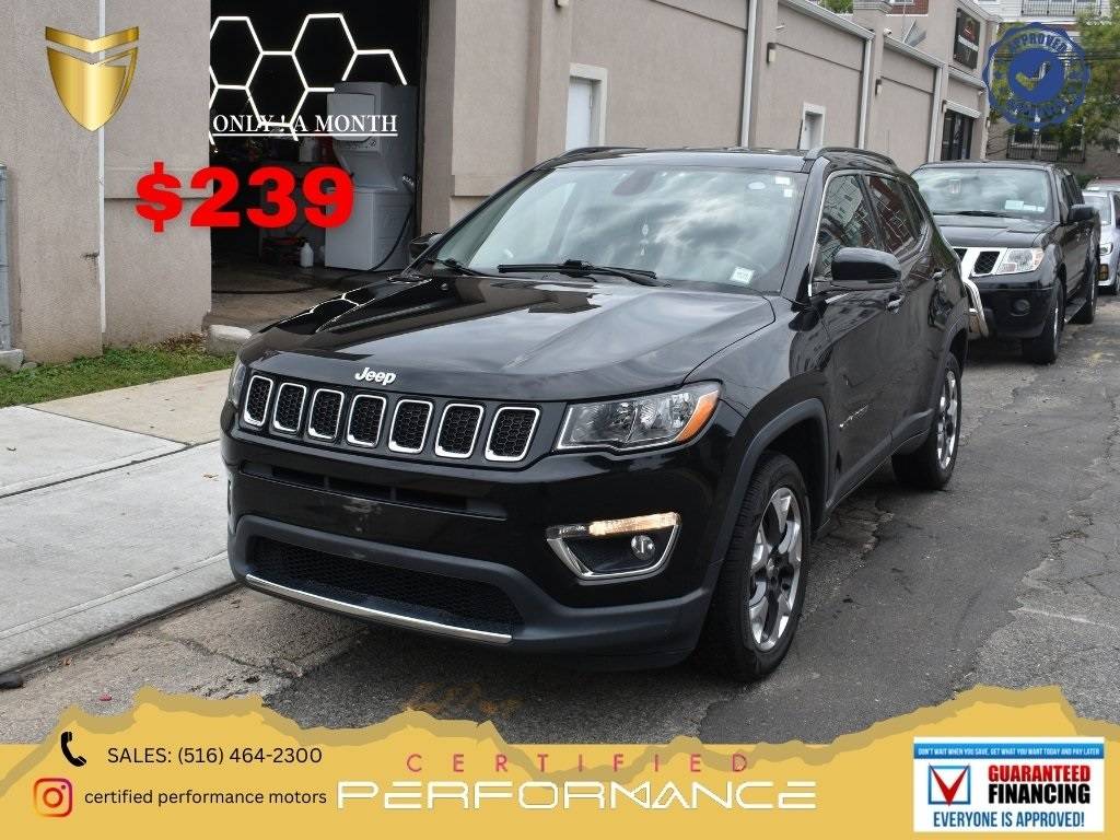 2020 Jeep Compass Limited — SUV — 80,401 mi — Valley Stream, NY