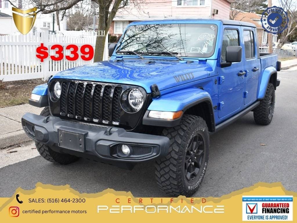 2021 Jeep Gladiator Willys — Pickup Truck — 61,793 mi — Valley Stream, NY