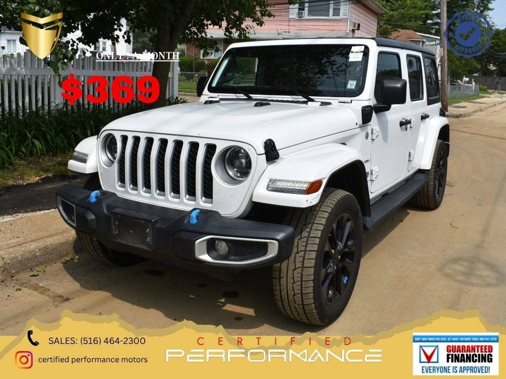 2023 Jeep Wrangler Sahara 4xe — SUV — 62,283 mi — Valley Stream, NY
