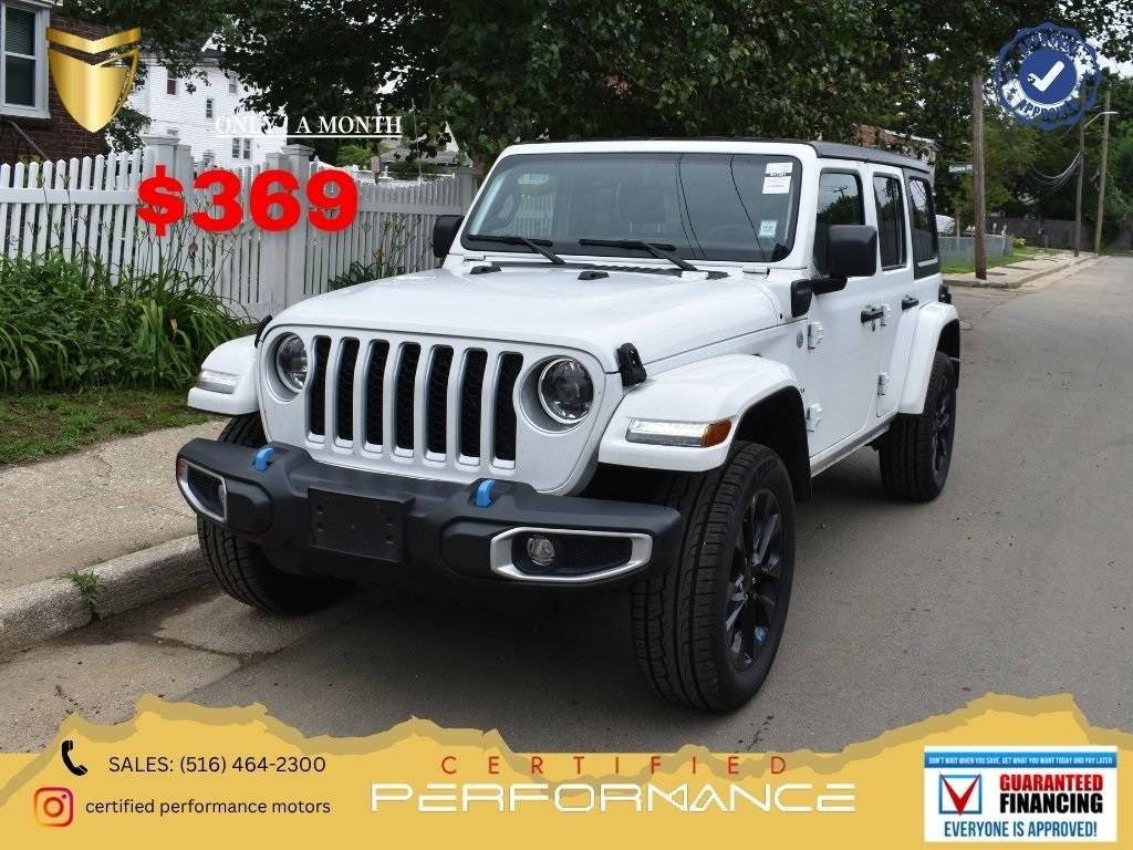 2023 Jeep Wrangler Sahara 4xe — SUV — 58,296 mi — Valley Stream, NY