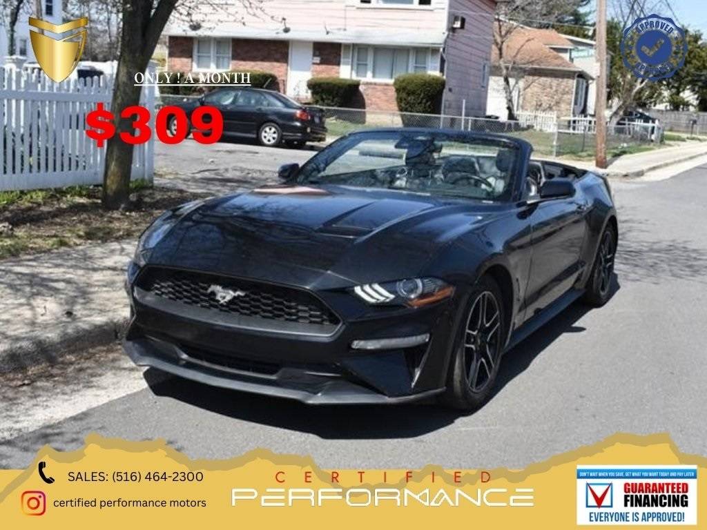 2022 Ford Mustang EcoBoost Premium — Convertible — 65,637 mi — Valley Stream, NY
