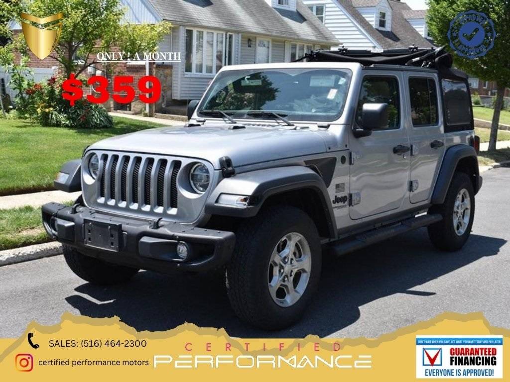 2022 Jeep Wrangler Sport Altitude — SUV — 79,498 mi — Valley Stream, NY