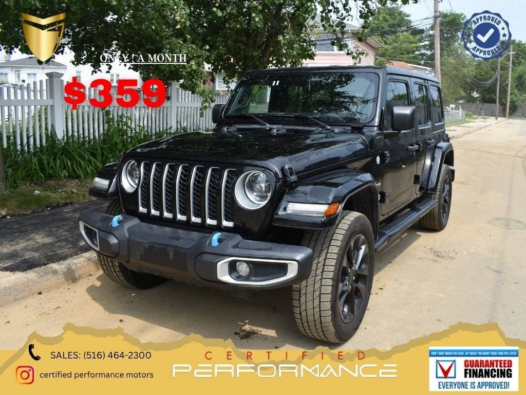2023 Jeep Wrangler Sahara 4xe — SUV — 60,253 mi — Valley Stream, NY