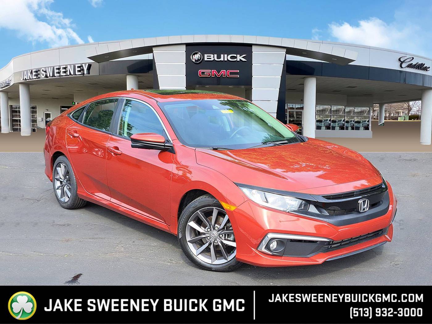 2020 Honda Civic EX — Sedan — 64,775 mi — Lebanon, OH
