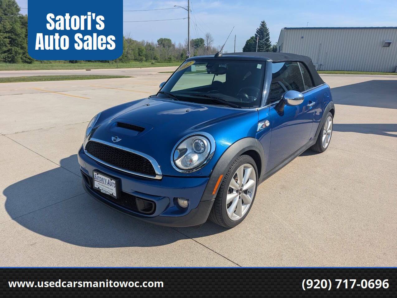2012 MINI Convertible Cooper S — Convertible — 122,807 mi — Manitowoc, WI