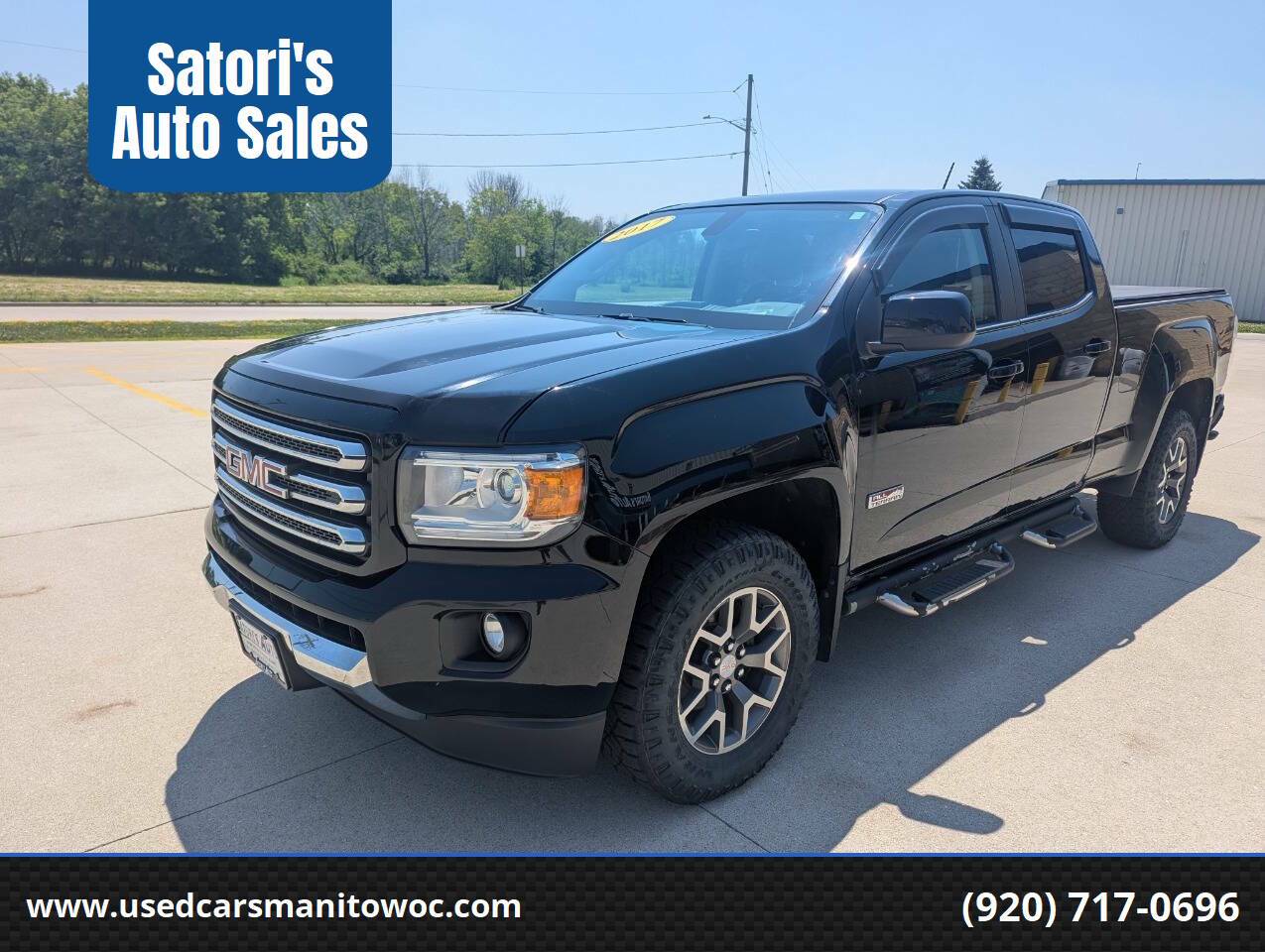 2017 GMC Canyon SLE — Pickup Truck — 57,558 mi — Manitowoc, WI