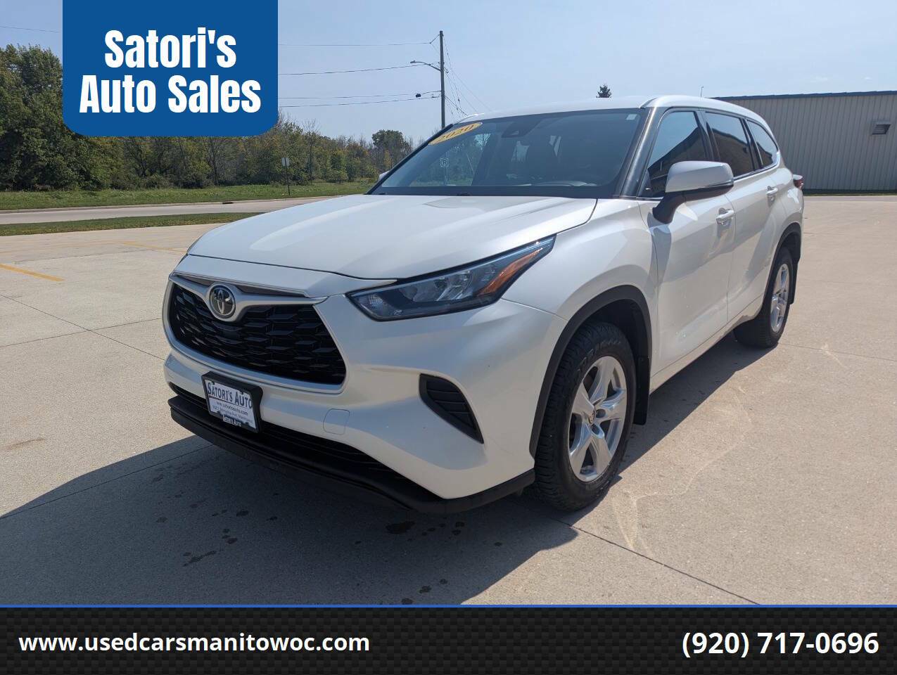 2020 Toyota Highlander LE — SUV — 77,246 mi — Manitowoc, WI