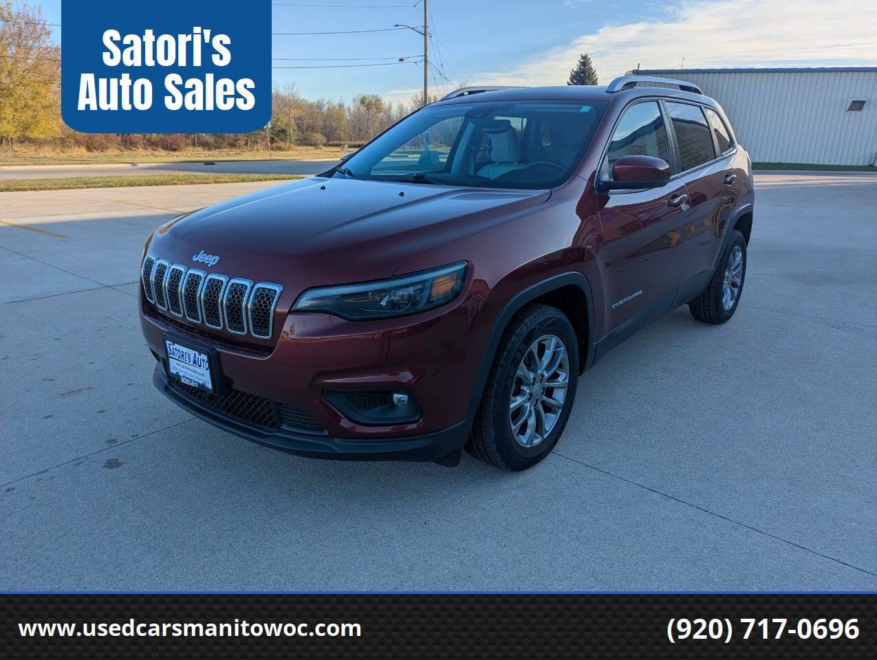 2021 Jeep Cherokee Latitude Plus — SUV — 51,169 mi — Manitowoc, WI