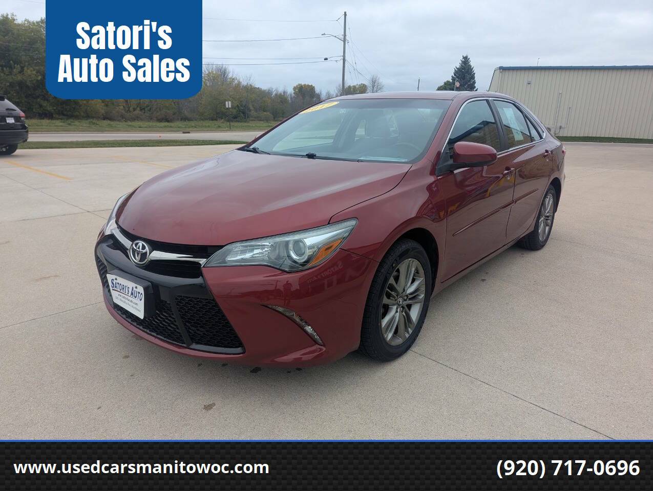 2017 Toyota Camry SE — Sedan — 84,940 mi — Manitowoc, WI