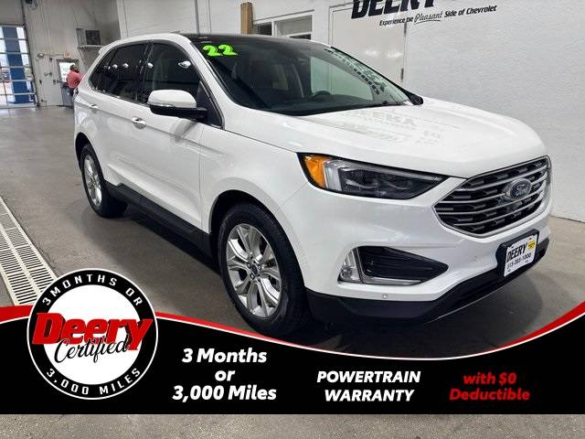2022 Ford Edge Titanium — SUV — 55,013 mi — Pleasent Hill, IA