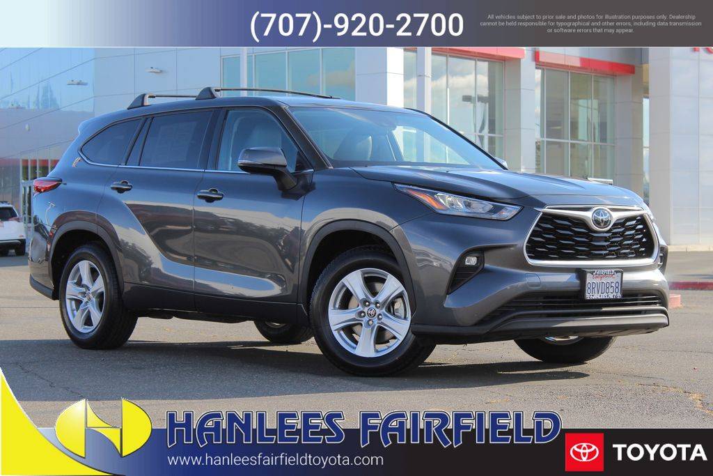 2020 Toyota Highlander LE — SUV — 77,600 mi — Fairfield, CA