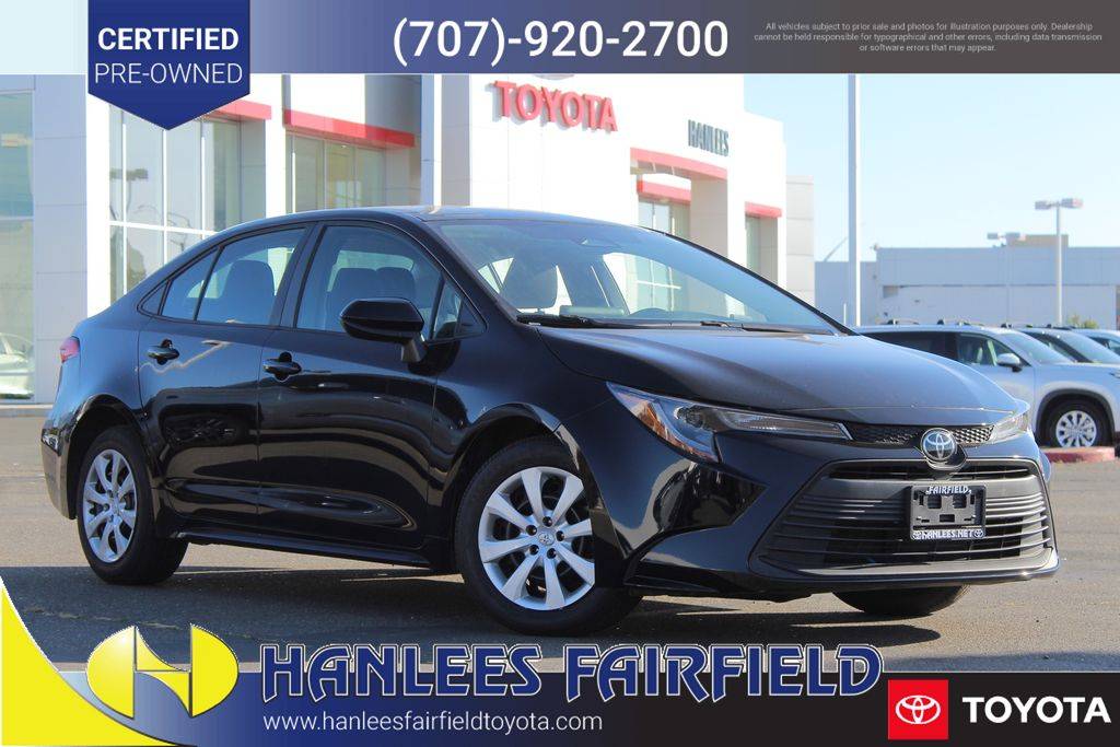 2023 Toyota Corolla LE — Sedan — 30,673 mi — Fairfield, CA