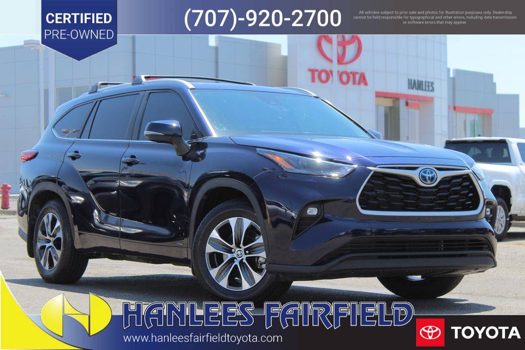 2023 Toyota Highlander Hybrid XLE — SUV — 36,170 mi — Fairfield, CA