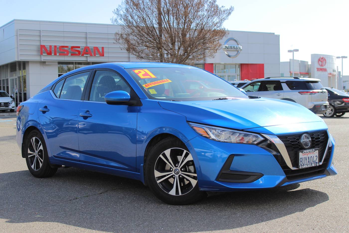 2021 Nissan Sentra SV — Sedan — 67,202 mi — Fairfield, CA