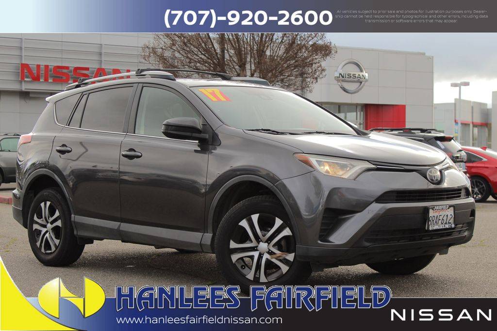 2017 Toyota RAV4 LE — SUV — 138,295 mi — Fairfield, CA