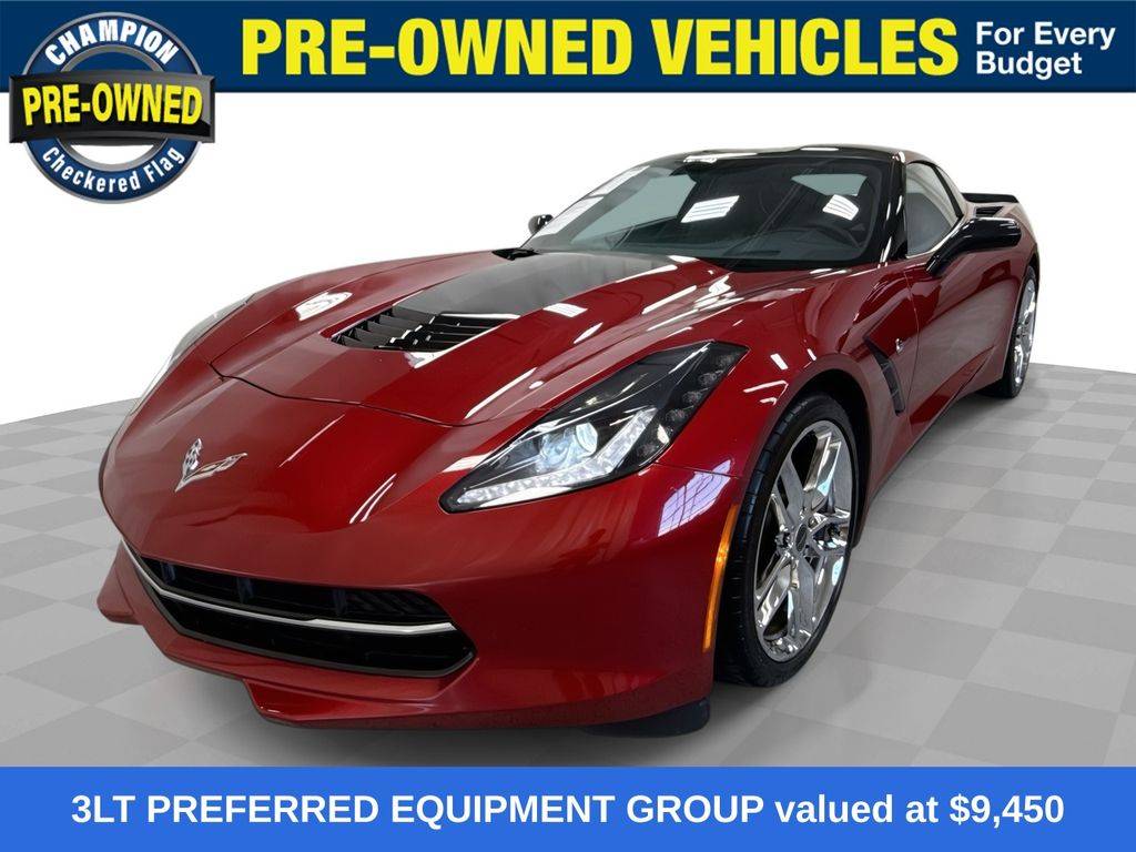 2015 Chevrolet Corvette Z51 3LT — Coupe — 61,555 mi — Royal Oak, MI