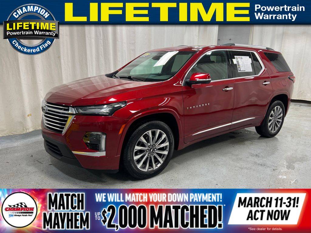 2022 Chevrolet Traverse Premier — SUV — 25,321 mi — Royal Oak, MI