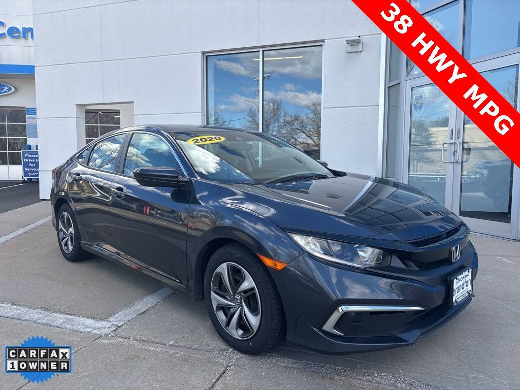 2020 Honda Civic LX — Sedan — 36,720 mi — Branford, CT