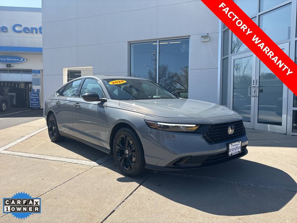 2025 Honda Accord SE — Sedan — 4,505 mi — Branford, CT