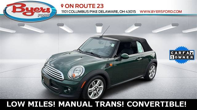 2011 MINI Convertible Cooper — Convertible — 54,906 mi — Delaware, OH