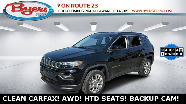 2022 Jeep Compass Latitude Lux — SUV — 26,402 mi — Delaware, OH