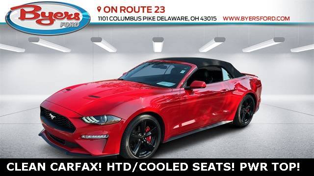 2021 Ford Mustang EcoBoost Premium — Convertible — 69,195 mi — Delaware, OH