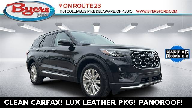 2025 Ford Explorer Platinum — SUV — 8,343 mi — Delaware, OH