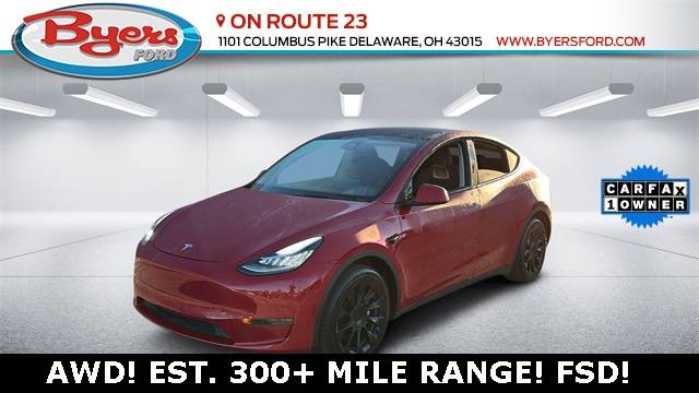 2022 Tesla Model Y Long Range — SUV — 51,523 mi — Delaware, OH