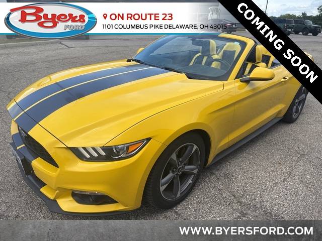 2015 Ford Mustang V6 — Convertible — 66,865 mi — Delaware, OH