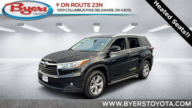 2015 Toyota Highlander XLE — SUV — 79,594 mi — Delaware, OH