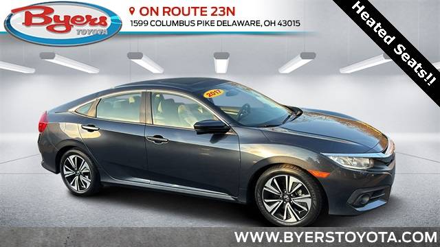 2017 Honda Civic EX-T — Sedan — 100,640 mi — Delaware, OH