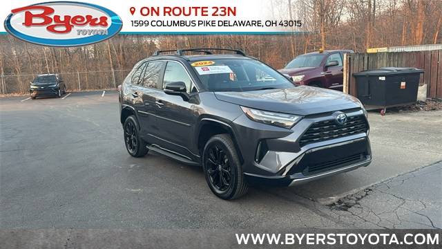 2024 Toyota RAV4 Hybrid XSE — SUV — 9,724 mi — Delaware, OH