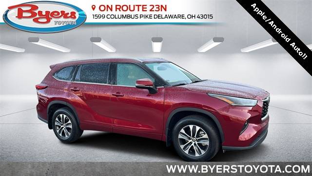 2022 Toyota Highlander XLE — SUV — 25,272 mi — Delaware, OH