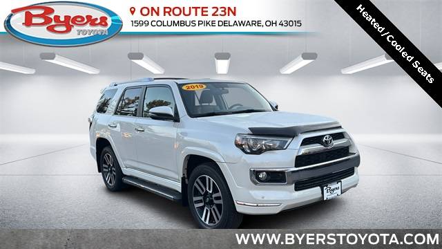 2019 Toyota 4Runner Limited — SUV — 57,338 mi — Delaware, OH