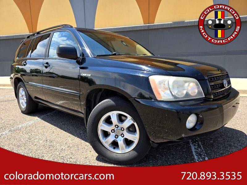 2002 Toyota Highlander Base V6 — SUV — 252,036 mi — Englewood, CO