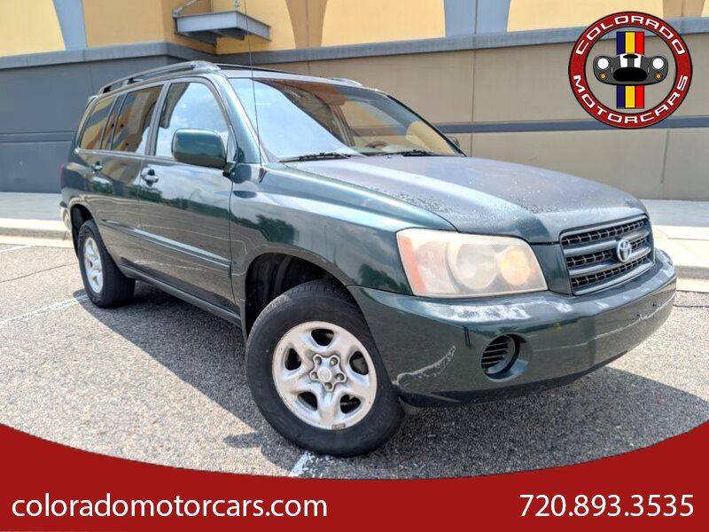 2002 Toyota Highlander Base — SUV — 280,116 mi — Englewood, CO