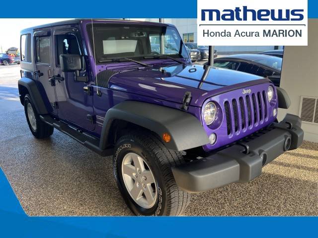 2018 Jeep Wrangler Sport S — SUV — 90,762 mi — Marion, OH