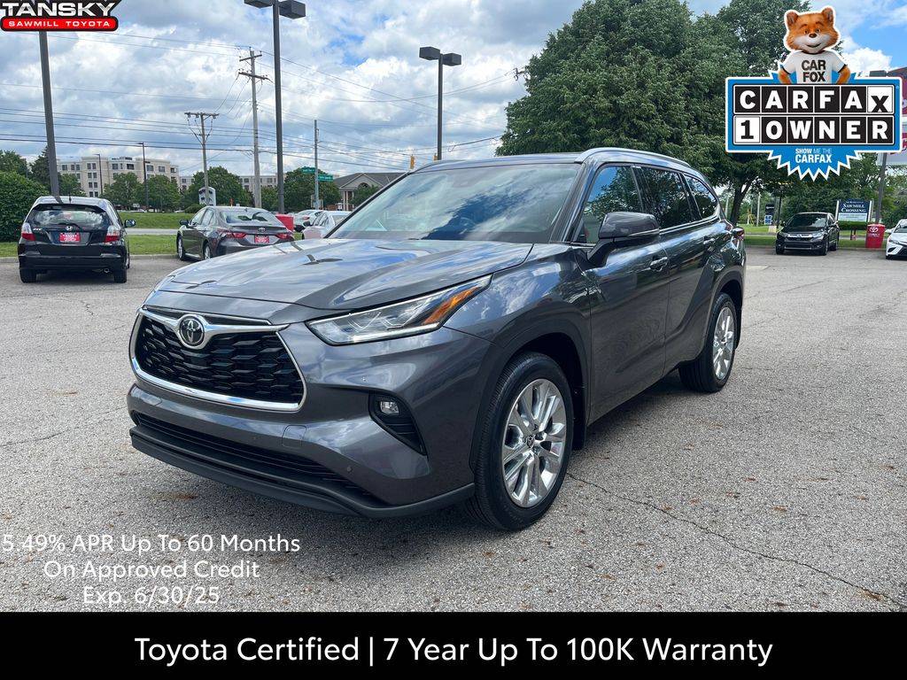2024 Toyota Highlander Limited — SUV — 8,982 mi — Dublin, OH