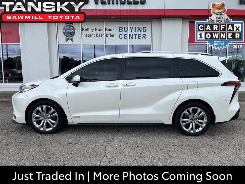 2021 Toyota Sienna Platinum — Minivan — 85,184 mi — Dublin, OH