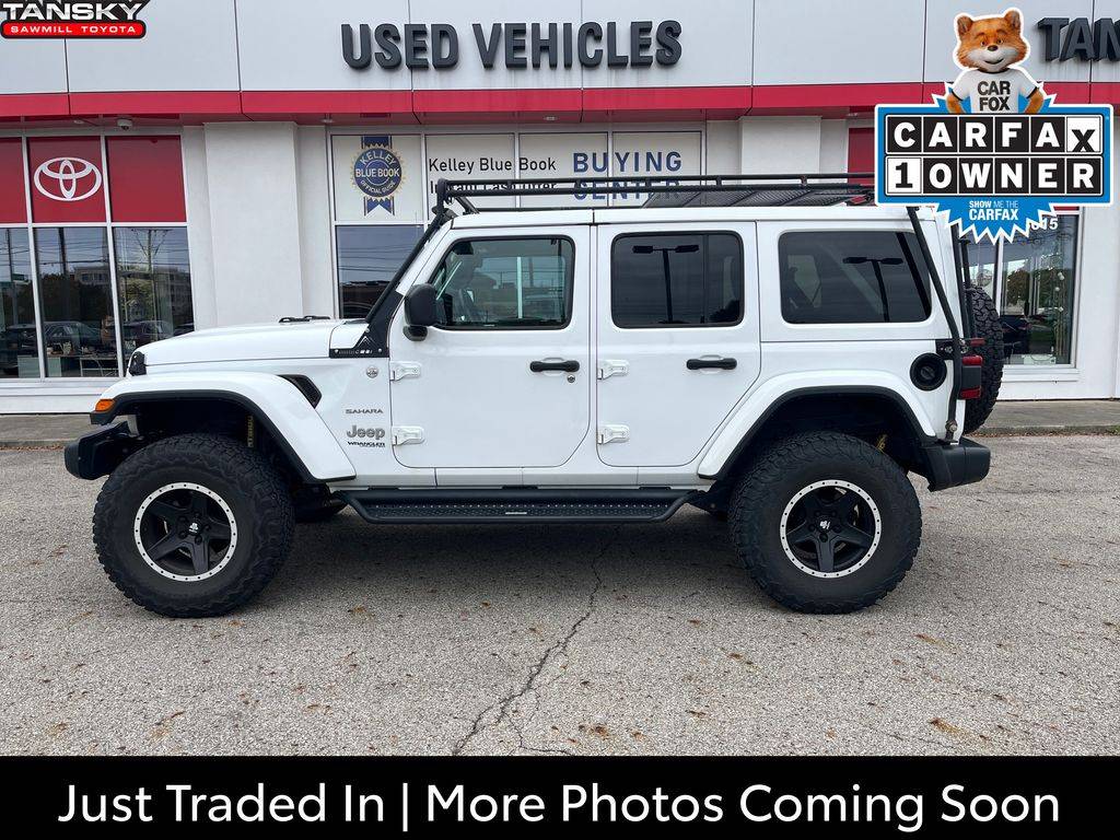 2018 Jeep Wrangler Sahara — SUV — 104,430 mi — Dublin, OH