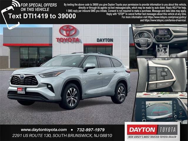2022 Toyota Highlander Hybrid XLE — SUV — 30,664 mi — Dayton, NJ